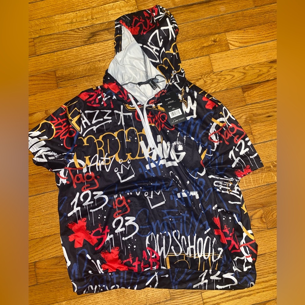 Graphic Pullover 2XL